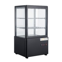 Настільна холодильна вітрина Gooder XC-58L | 58 л, LED, чорна | BU HORECA