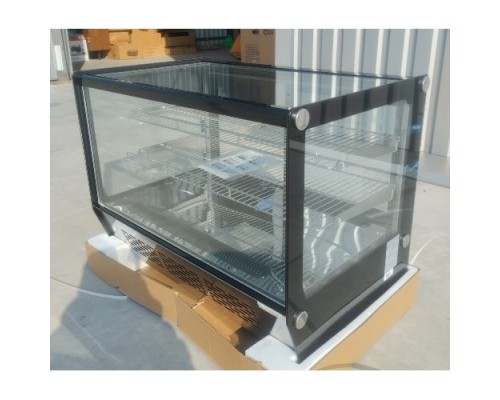 Настольная холодильная витрина Gooder XCW-160 CUBE 172 л, Нержавейка, Раздвижные двери | BU HORECA Настольная холодильная витрина Gooder XCW-160 CUBE 172 л, Нержавейка, Раздвижные двери | BU HORECA