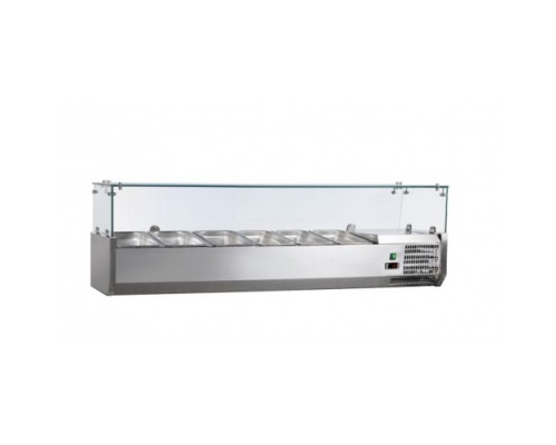 Саладетта Gooder VRX1400/330 1400 мм, GN 1/4, 6 шт | Купить в BU HORECA Саладетта Gooder VRX1400/330 1400 мм, GN 1/4, 6 шт | Купить в BU HORECA