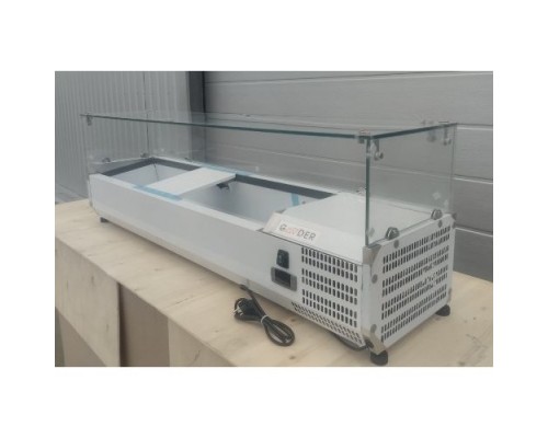 Саладетта Gooder VRX1400/330 1400 мм, GN 1/4, 6 шт | Купить в BU HORECA Саладетта Gooder VRX1400/330 1400 мм, GN 1/4, 6 шт | Купить в BU HORECA