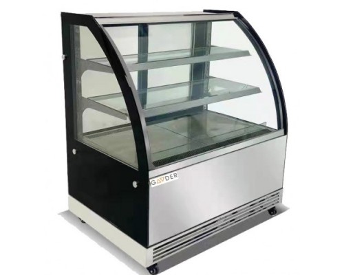 Кондитерська вітрина Gooder FC-400RCD | Нержавійка, 2 полиці, LED | Купити в BU HORECA Кондитерська вітрина Gooder FC-400RCD | Нержавійка, 2 полиці, LED | Купити в BU HORECA