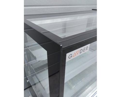 Кондитерская витрина Gooder FC-400SCD Cube | Нержавейка, LED, 2 полки | BU HORECA Кондитерская витрина Gooder FC-400SCD Cube | Нержавейка, LED, 2 полки | BU HORECA