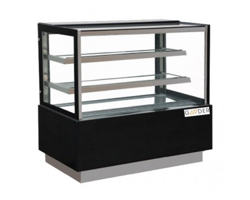 Кондитерская витрина Gooder FC-500SA Cube | Нержавейка, LED, Черная, 120 см | BU HORECA Кондитерская витрина Gooder FC-500SA Cube | Нержавейка, LED, Черная, 120 см | BU HORECA