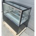 Кондитерская витрина Gooder FC-500SA Cube | Нержавейка, LED, Черная, 120 см | BU HORECA