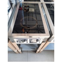 Индукционная плита ПИН-2-400х700х850-П-7,0 2 конфорки, 7 кВт, 380В | BU HORECA
