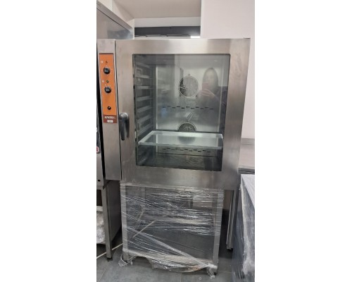 Пароконвектомат Alphatech REP104M б/у | 10 дек, 380В, 12.5 кВт | Гарантия BU HORECA