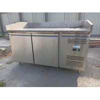 Стіл холодильний для піци Forcold G-PZ2600TN-FC 390 л Б/В | Граніт, 2 двері, -2°...+8°C | BU HORECA