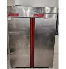 Б/у Холодильный шкаф AngeloPo | 1400 л, 2 раздвижные двери, Верхний компрессор | BU HORECA