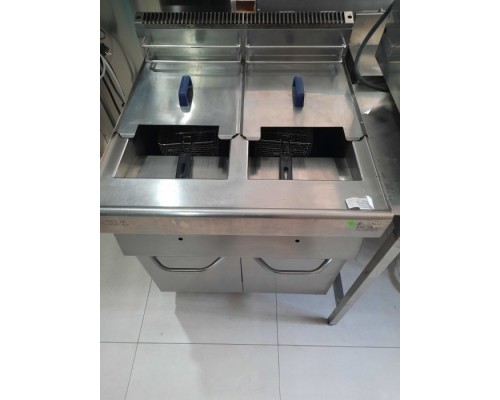 Фритюрница Газовая 2 поста Beuk Horeca 0024ч