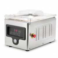 Вакуумний пакувальник HURAKAN HKN-VAC260 | 260 мм планка, 10 м³/год помпа | BU HORECA