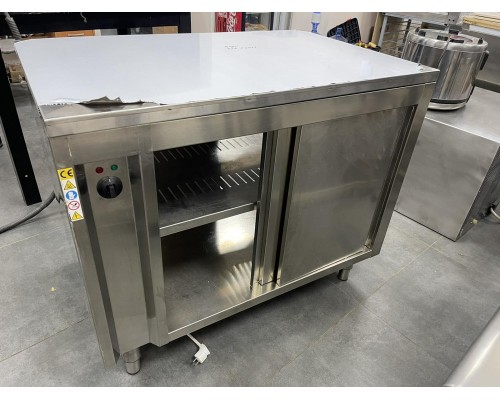 Б/у Тепловой стол | 110 см, Нержавеющая сталь +90°C | BU HORECA Б/у Тепловой стол | 110 см, Нержавеющая сталь +90°C | BU HORECA