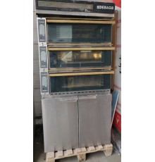 Печь подовая 3 яруса Debag Helios C с растяжным шкафом.