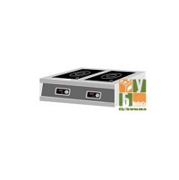Плита индукционная 2-ти конфорочная 5.0 кВТ
