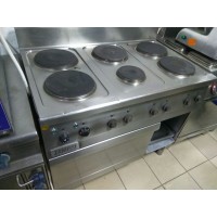 Плита 6 конфорок напольная с духовкой Zanussi