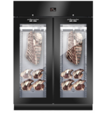Шкаф для хранения сыра и салями STG Meat 1500 Glass LCD Black Everlasting (AC7018)
