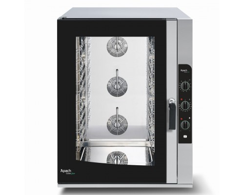 Конвекційна піч APACH AP10QM | Професійна піч 10 рівнів 600х400 та GN 1/1 | BU Horeca