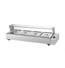 Мармит-витрина GN 1/2 х h100 мм BM4G