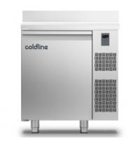 Стіл холодильний Pastry EN60x40 | 1 дверний, -2°...+8°C, зі стільницею та бортом, 660 мм, під виносний холод | BU HORECA