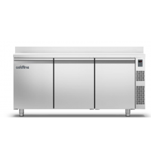 Холодильный стол Pastry EN60x40 | 3 дверная, -2°...+8°C, со столешницей и бортом, под выносной холод | BU HORECA