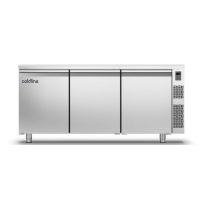 Холодильный стол Pastry EN60x40 | 3 дверная, -2°...+8°C, со столешницей, под выносной холод, 660 мм | BU HORECA