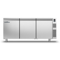 Стіл холодильний Pastry EN60x40 | 3 дверний, -2°...+8°C, без стільниці, під виносний холод, 660 мм | BU HORECA