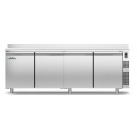 Морозильний стіл Pastry EN60x40 | 4 дверний, -15°...-22°C, зі стільницею та бортом, 660 мм, під виносний холод | BU HORECA