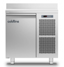 Холодильный стол Master GN | 1 дверной, -2°...+8°C, со столешницей и бортом, 660 мм, R290, класс A | BU HORECA