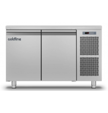 Холодильний стіл Master GN | 2 дверний, -2°...+8°C, зі стільницею, 710 мм, R290, клас A | BU HORECA