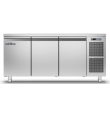 Холодильний стіл Master GN | 3 дверний, -2°...+8°C, зі стільницею, 660 мм, R290, клас A | BU HORECA