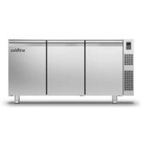 Холодильный стол Master GN | 3 дверная, -2°...+8°C, без столешницы, 760 мм, под выносной холод | BU HORECA