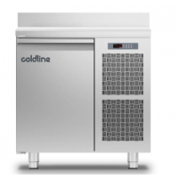 Морозильний стіл Master GN | 1 дверний, -15°...-22°C, зі стільницею та бортом, 760 мм, R290, клас C | BU HORECA