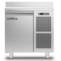 Холодильний стіл Master 600 | 1 дверний, -2°...+8°C, зі стільницею та бортом, 710 мм, R290, клас A | BU HORECA