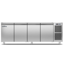Холодильний стіл Master 600 | 4 дверний, -2°...+8°C, без стільниці, 710 мм, R290, клас B | BU HORECA