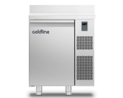 Холодильный стол Master 600 1 дверной, -2°...+8°C, со столешницей и бортом, 710 мм, под выносной холод | BU HORECA