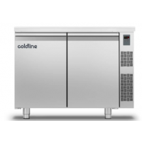 Холодильный стол Master 600 2 дверная, -2°...+8°C, со столешницей, 660 мм, под выносной холод | BU HORECA