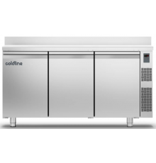 Холодильний стіл Master 600 | 3 дверний, -2°...+8°C, зі стільницею та бортом, 710 мм, під виносний холод | BU HORECA