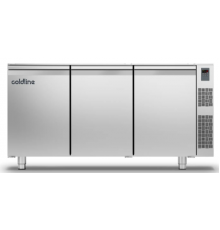 Холодильний стіл Master 600 | 3 дверний, -2°...+8°C, без стільниці, 710 мм, під виносний холод | BU HORECA