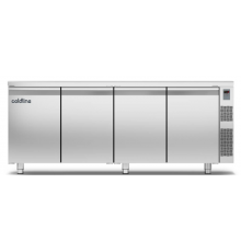 Холодильный стол Master 600 4 дверная, -2°...+8°C, со столешницей, 710 мм, под выносной холод | BU HORECA