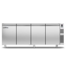 Холодильный стол Master 600 4 дверные, -2°...+8°C, без столешницы, 710 мм, под выносной холод | BU HORECA