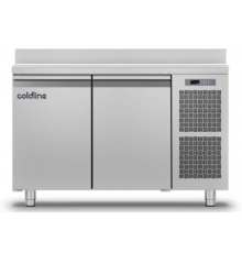 Морозильный стол Master 600 2 дверные, -15°...-22°C, со столешницей и бортом, 710 мм, R290, класс D | BU HORECA