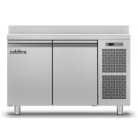 Морозильный стол Master 600 2 дверные, -15°...-22°C, со столешницей и бортом, 760 мм, R290, класс D | BU HORECA