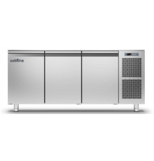 Морозильный стол Master 600 3 дверные, -15°...-22°C, без столешницы, 760 мм, R290, класс D | BU HORECA