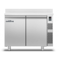 Морозильний стіл Master 600 | 2 дверний, -15°...-22°C, зі стільницею та бортом, 660 мм, під виносний холод | BU HORECA