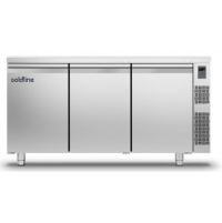 Морозильний стіл Master 600 | 3 дверний, -15°...-22°C, зі стільницею, 710 мм, під виносний холод | BU HORECA