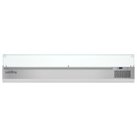 Витрина для ингредиентов Master 2350 GN1/3, +2°...+10°C, со стеклом, под выносной холод | BU HORECA