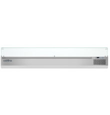 Вітрина для інгредієнтів Master 2560 | GN1/4, +2°...+10°C, зі склом, під виносний холод | BU HORECA