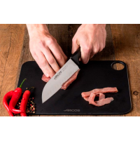 Японський ніж Arcos Niza 180 мм | Професійний, нержавіюча сталь Nitrum, чорний | BU HORECA