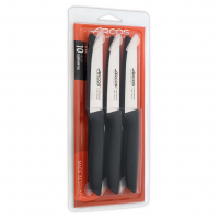 Набір ножів для чищення Arcos | 6 шт, нержавіюча сталь Nitrum, чорний | BU HORECA