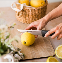 Кухонний ніж Arcos Menorca 150 мм | Професійний, нержавіюча сталь Nitrum, чорний | BU HORECA