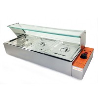 Мармит-витрина GN 1/2 х h100 мм BM3G